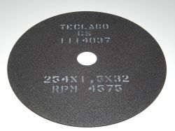 Disco de corte para metalografia - 254mmX1,5mmX32mm-TCMCS